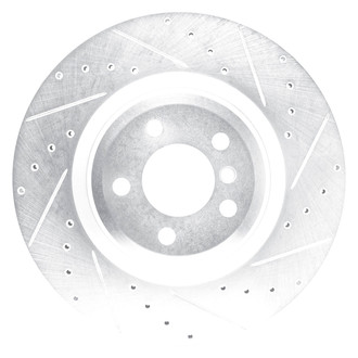 DFC® - Premium Drilled and Slotted Rear Passenger Side Brake Rotor