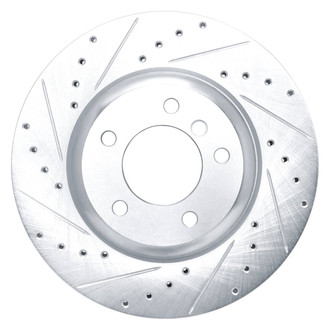 DFC® - Premium Drilled and Slotted Front Driver Side Brake Rotor