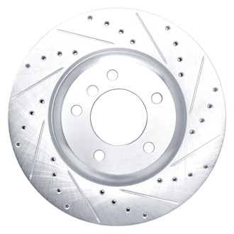 DFC® - Premium Drilled and Slotted Front Passenger Side Brake Rotor