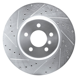 DFC® - Premium Drilled and Slotted Front Driver Side Brake Rotor