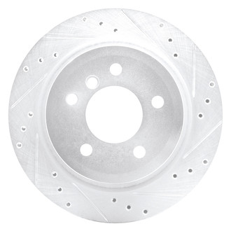 DFC® - Premium Drilled and Slotted Rear Passenger Side Brake Rotor