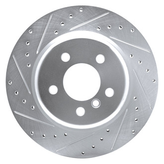DFC® - Premium Drilled and Slotted Rear Driver Side Brake Rotor