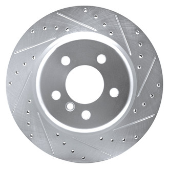 DFC® - Premium Drilled and Slotted Rear Passenger Side Brake Rotor