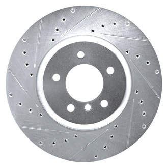 DFC® - Premium Drilled and Slotted Front Driver Side Brake Rotor