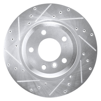 DFC® - Premium Drilled and Slotted Rear Driver Side Brake Rotor
