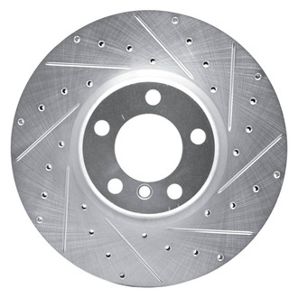 DFC® - Premium Drilled and Slotted Front Passenger Side Brake Rotor