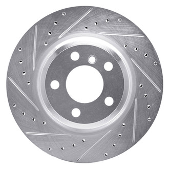 DFC® - Premium Drilled and Slotted Rear Driver Side Brake Rotor
