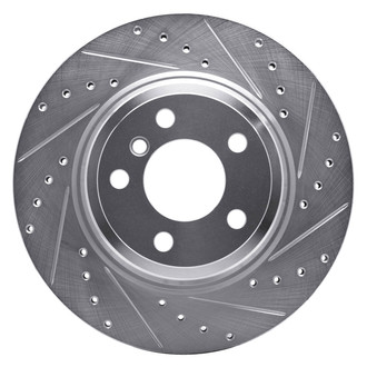 DFC® - Premium Drilled and Slotted Rear Passenger Side Brake Rotor
