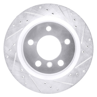 DFC® - Premium Drilled and Slotted Rear Passenger Side Brake Rotor