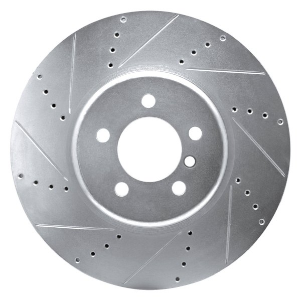 DFC® - Premium Drilled and Slotted Front Brake Rotor