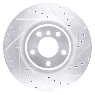 DFC® - Premium Drilled and Slotted Rear Passenger Side Brake Rotor
