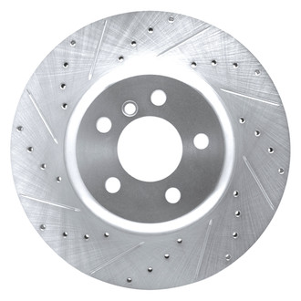 DFC® - Premium Drilled and Slotted Rear Driver Side Brake Rotor