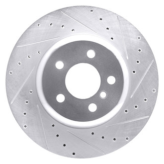 DFC® - Premium Drilled and Slotted Rear Passenger Side Brake Rotor