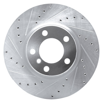 DFC® - Premium Drilled and Slotted Front Driver Side Brake Rotor