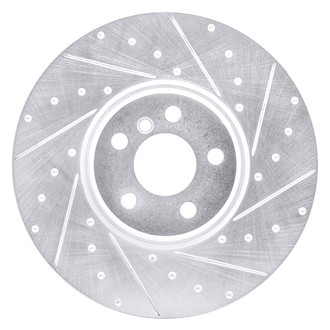DFC® - Premium Drilled and Slotted Front Passenger Side Brake Rotor