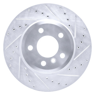 DFC® - Premium Drilled and Slotted Front Passenger Side Brake Rotor