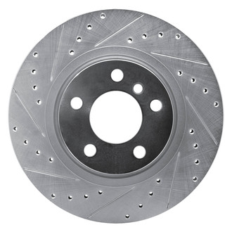 DFC® - Premium Drilled and Slotted Rear Driver Side Brake Rotor