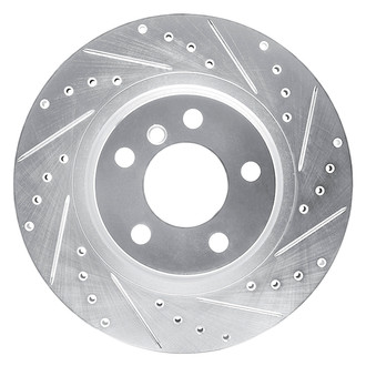 DFC® - Premium Drilled and Slotted Rear Passenger Side Brake Rotor