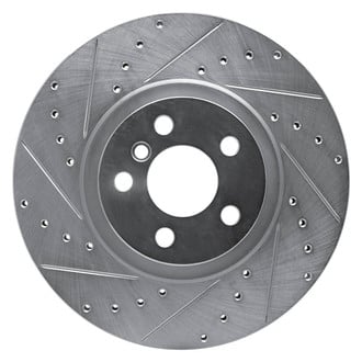DFC® - Premium Drilled and Slotted Front Driver Side Brake Rotor
