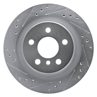 DFC® - Premium Drilled and Slotted Rear Driver Side Brake Rotor