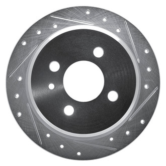 DFC® - Premium Drilled and Slotted Rear Passenger Side Brake Rotor