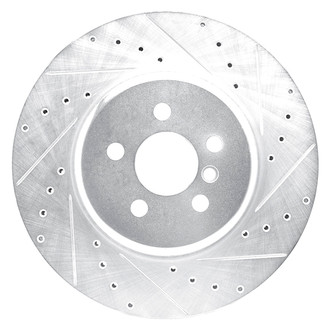 DFC® - Premium Drilled and Slotted Front Passenger Side Brake Rotor