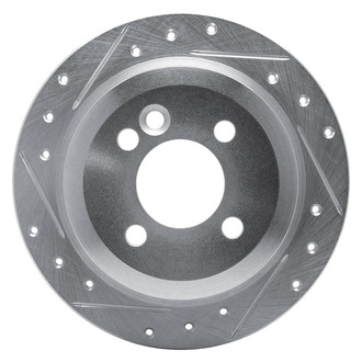 DFC® - Premium Drilled and Slotted Rear Driver Side Brake Rotor