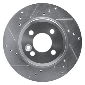 DFC® - Premium Drilled and Slotted Front Driver Side Brake Rotor