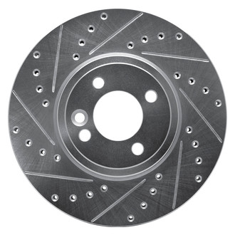 DFC® - Premium Drilled and Slotted Front Driver Side Brake Rotor