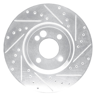 DFC® - Premium Drilled and Slotted Front Passenger Side Brake Rotor