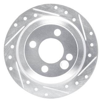 DFC® - Premium Drilled and Slotted Rear Passenger Side Brake Rotor
