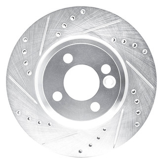 DFC® - Premium Drilled and Slotted Front Driver Side Brake Rotor
