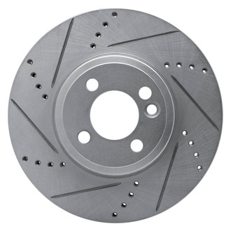 DFC® - Premium Drilled and Slotted Front Driver Side Brake Rotor