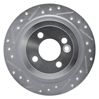DFC® - Premium Drilled and Slotted Rear Driver Side Brake Rotor