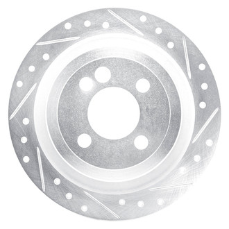 DFC® - Premium Drilled and Slotted Rear Passenger Side Brake Rotor