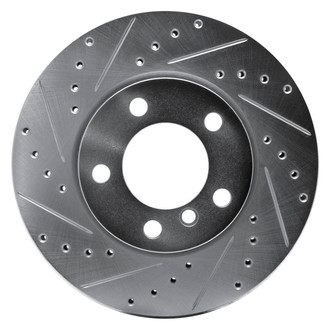 DFC® - Premium Drilled and Slotted Front Driver Side Brake Rotor