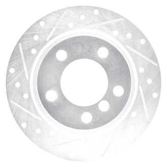 DFC® - Premium Drilled and Slotted Rear Driver Side Brake Rotor
