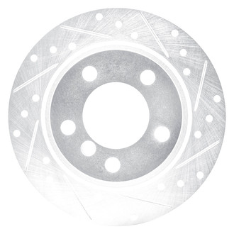 DFC® - Premium Drilled and Slotted Rear Passenger Side Brake Rotor