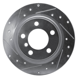 DFC® - Premium Drilled and Slotted Rear Driver Side Brake Rotor