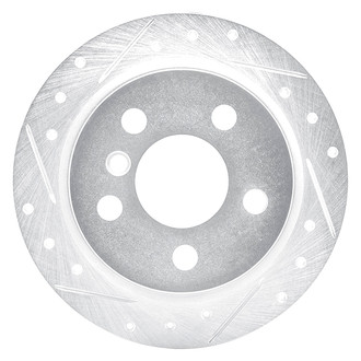 DFC® - Premium Drilled and Slotted Rear Driver Side Brake Rotor