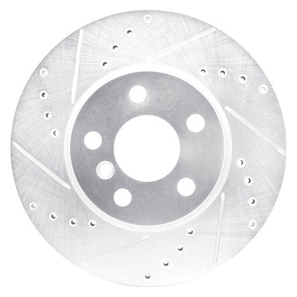 DFC® - Premium Drilled and Slotted Front Driver Side Brake Rotor
