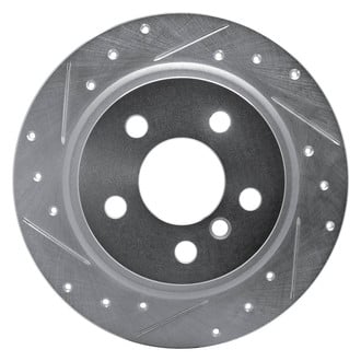 DFC® - Premium Drilled and Slotted Rear Driver Side Brake Rotor
