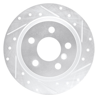DFC® - Premium Drilled and Slotted Rear Passenger Side Brake Rotor