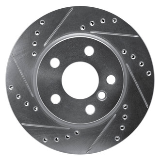 DFC® - Premium Drilled and Slotted Front Driver Side Brake Rotor