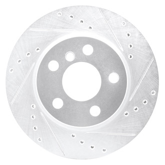 DFC® - Premium Drilled and Slotted Front Passenger Side Brake Rotor