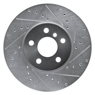DFC® - Premium Drilled and Slotted Front Passenger Side Brake Rotor