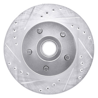DFC® - Premium Drilled and Slotted Front Driver Side Brake Rotor