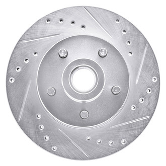 DFC® - Premium Drilled and Slotted Front Passenger Side Brake Rotor