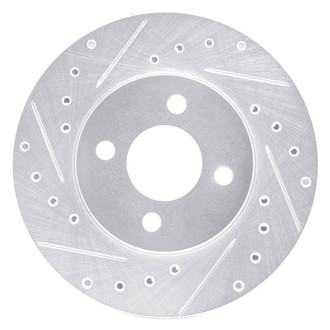 DFC® - Premium Drilled and Slotted Front Driver Side Brake Rotor