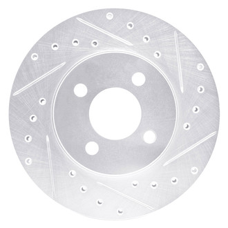 DFC® - Premium Drilled and Slotted Front Passenger Side Brake Rotor